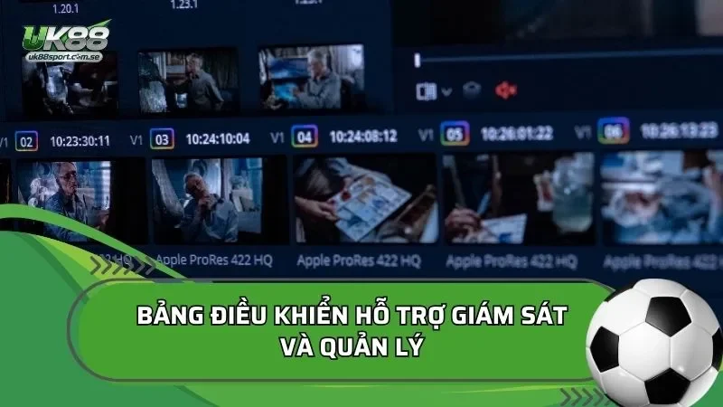 Bảng điều khiển hỗ trợ giám sát và quản lý