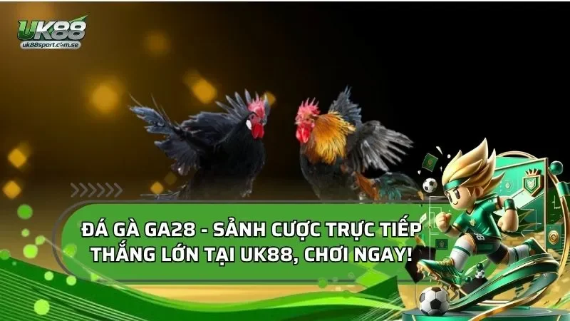 Đá Gà GA28 - Sảnh Cược Trực Tiếp Thắng Lớn Tại UK88, Chơi Ngay!