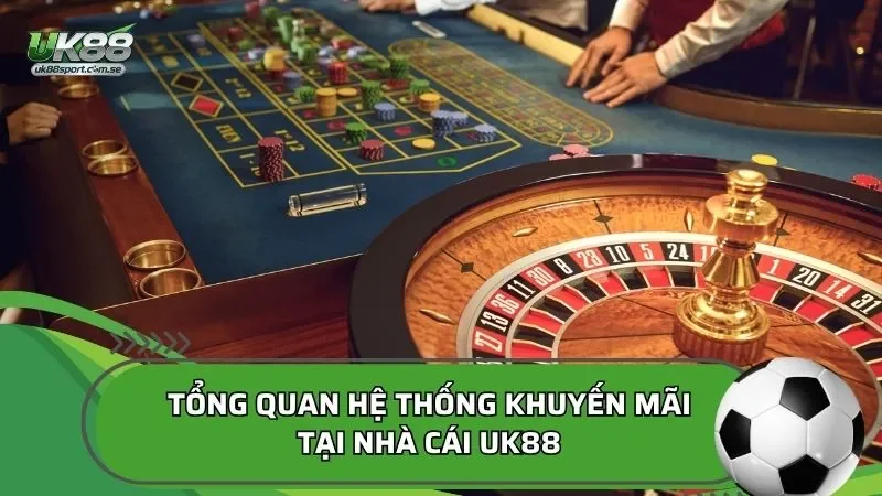 Tổng quan hệ thống khuyến mãi tại nhà cái UK88