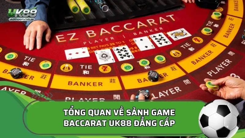 Tổng quan về sảnh game baccarat UK88 đẳng cấp